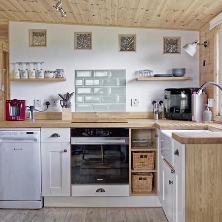 Scandi Cabin On A Hill, With Stunning Panoramic Views Ludgvan Extérieur photo