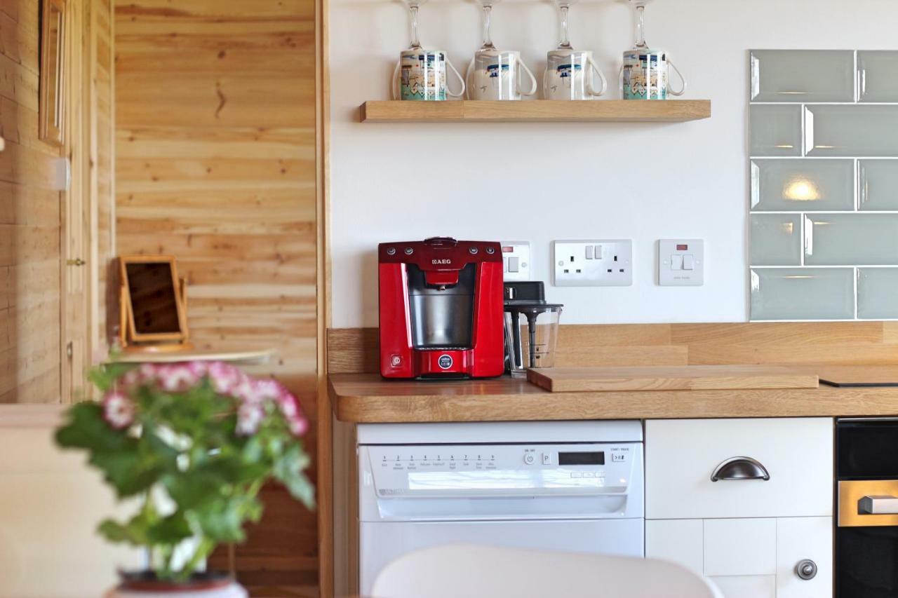 Scandi Cabin On A Hill, With Stunning Panoramic Views Ludgvan Extérieur photo
