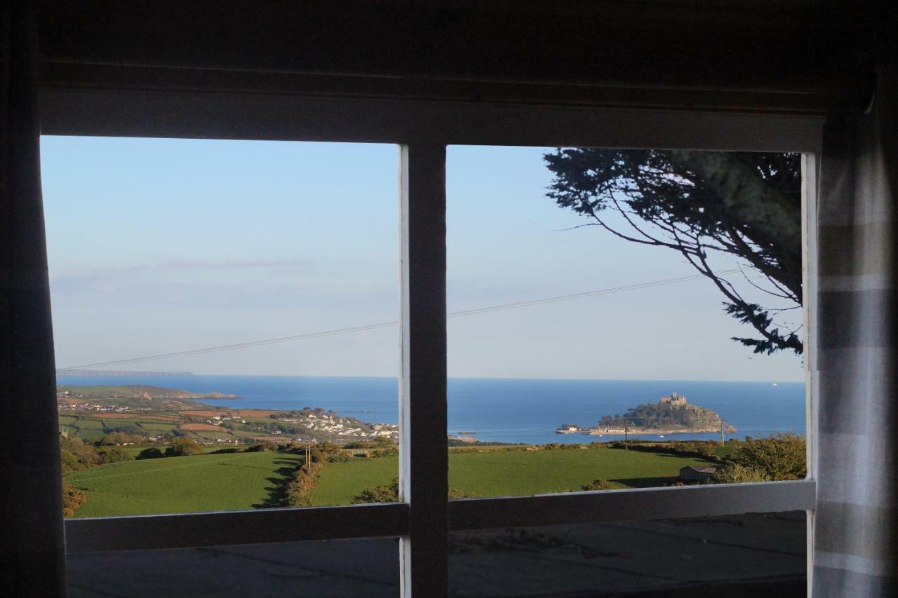Scandi Cabin On A Hill, With Stunning Panoramic Views Ludgvan Extérieur photo